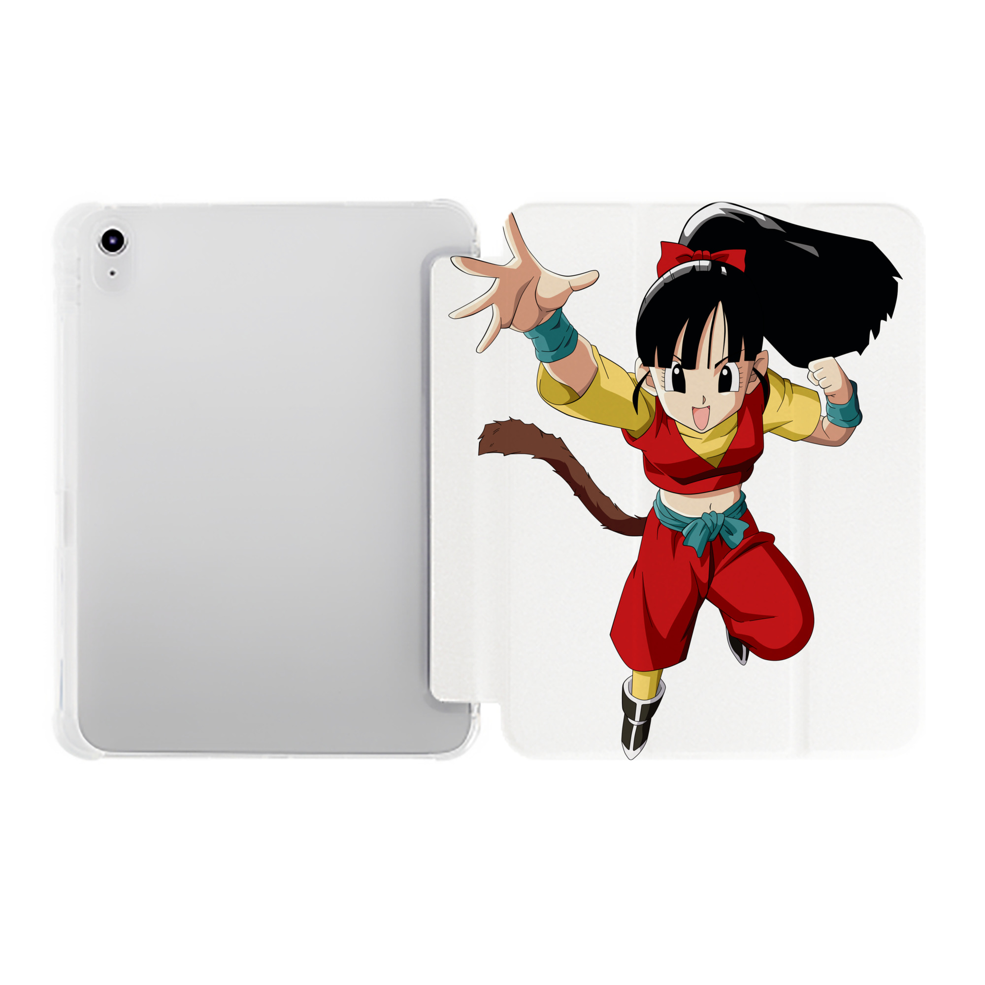 （画像用） ドラゴンボール パン DRAGON BALL Pan IPad ケース ペン収納付き 三つ折りスタンド PUレザー×シリコン 対応機種9.5/10.5/10.9インチ